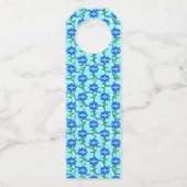 ハッピービーデイボーイブルー誕生日（昆虫）マルハナバチカスタム ボトルネックタグ (裏面)