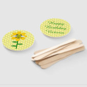 ハッピービーデイ誕生日(昆虫)マルハナバチカスタム ハンドファン (組立なし)