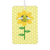 ハッピービーデイ誕生日（昆虫）マルハナバチ カーエアーフレッシュナー (正面)