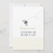 ハッピービーデイ！ 招待状 (裏面)