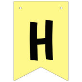 ハッピービーデイ(昆虫)マルハナバチ誕生日 バンティングフラッグ (第2の旗)