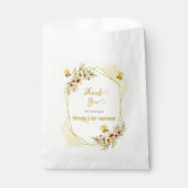 ハッピービーデー水彩誕生日パーティーギフトと フェイバーバッグ (正面)