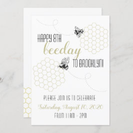 ハッピービーデー！ 招待状