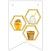 ハッピービーバースデーパーティー バンティングフラッグ (第2の旗)