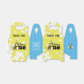 ハッピービーファースト誕生日ゲーブルボックス フェイバーボックス (折り畳みなし)