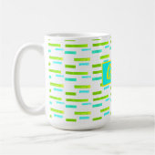 ハッピービーブスジョージあなたの名前を追加コーヒーマグカップ コーヒーマグカップ (左)