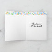 ハッピービールデイ誕生日カード カード (内部)