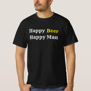 ハッピービールハッピーマン Tシャツ