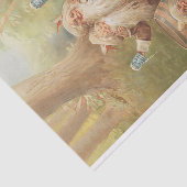 ハッピービール格言アンティーク広告（1898年） 薄葉紙 (詳細)