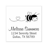 ハッピービー大騒ぎのまわりに演説 セルフインキングスタンプ (デザイン)