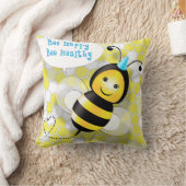 ハッピービー枕 クッション (ブランケット)