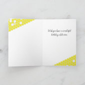 ハッピービー誕生日カード シーズンカード (内部)