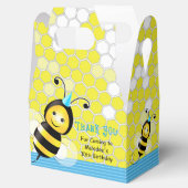 ハッピービー誕生日ゲーブルボックス フェイバーボックス (オープン)