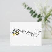 ハッピービー誕生日! ポストカード (スタンド正面)