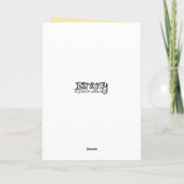 ハッピービー関連誕生日フローラ カード (裏面)