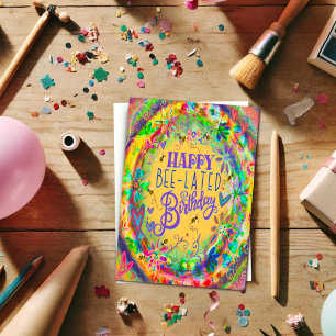 ハッピービー関連誕生日フローラ カード