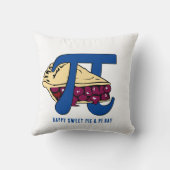 ハッピーピアデイおもしろいスイーツさくらんぼパイ クッション (裏面)