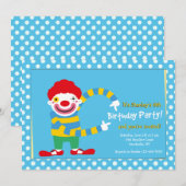 ハッピーピエロツー招待状 招待状 (正面/裏面)