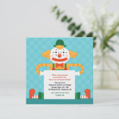 ハッピーピエロ招待状 招待状 (スタンド正面)