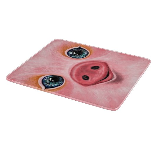 ハッピーピグ切断ボードスマイル カッティングボード (角)