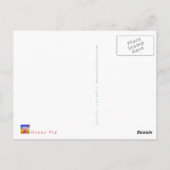 ハッピーピグ ポストカード (裏面)