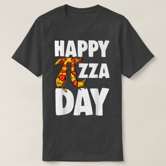 ハッピーピザの日3 Tシャツ (デザイン正面)