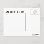 ハッピーピザ! ポストカード (裏面)