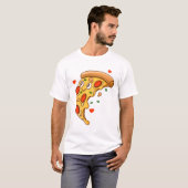 ハッピーピザ Tシャツ (正面フル)