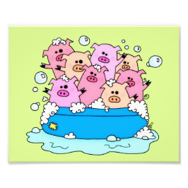 ハッピーピッグズアートプリント フォトプリント           