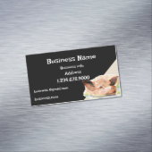 ハッピーピッグファーム動物事業カード マグネット名刺 (インサイチュ)