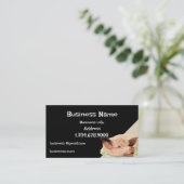 ハッピーピッグファーム動物事業カード 名刺 (スタンド正面)