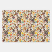 ハッピーピットブルドッグズピットブルズ ラッピングペーパーシート (正面3)