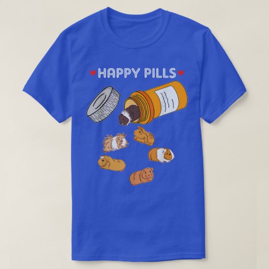 ハッピーピルギニアピグTシャツ Tシャツ (デザイン正面)