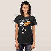 ハッピーピルズシーズー(犬)Tzu Tシャツ (正面フル)