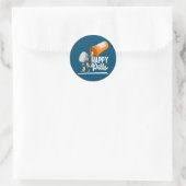 ハッピーピル猫好きオーナーアイディアメンズ ラウンドシール (バッグ)