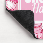 ハッピーピンクフローラ マウスパッド (コーナー)