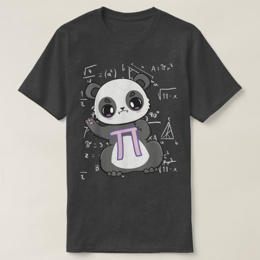 ハッピーピーデイかわいいパンダベア3 Tシャツ (デザイン正面)