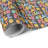 ハッピーピープル遊ピックルボール ラッピングペーパー (ロールコーナー)