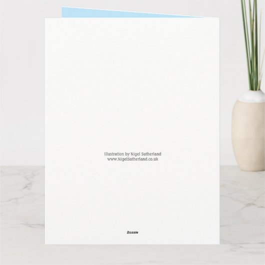 ハッピーファイティ誕生日- 50歳 カード (裏面)