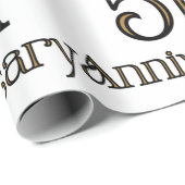 ハッピーファイブアニバーサリーラッピング紙 ラッピングペーパー (ロールコーナー)