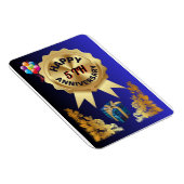 ハッピーファイブ結婚ズ・アニバーサリー マグネット (右側)