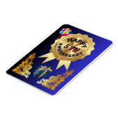 ハッピーファイブ結婚ズ・アニバーサリー マグネット (左側)