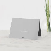 「ハッピーファイブ誕生日」 |おもしろい前立腺試験のジョーク カード (裏面)