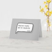 「ハッピーファイブ誕生日」 |おもしろい前立腺試験のジョーク カード (黄色い花)