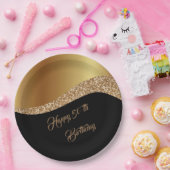 ハッピーファイブ誕生日 ペーパープレート (パーティー)