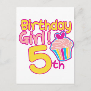ハッピーファイブ誕生日! ポストカード