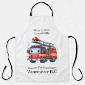 ハッピーファイヤーファイタートラックはしご！ エプロン (正面)