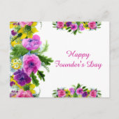 ハッピーファウンダーズ・デイ ポストカード (正面)