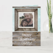 ハッピーファザーズデー オーダーメイド フォト カード (正面)