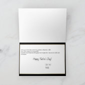 ハッピーファザーズデー ヒゲ カード (内部)